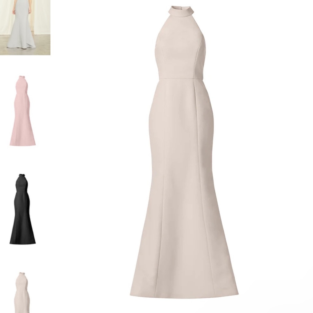 Champagne Amsale Austin Dress